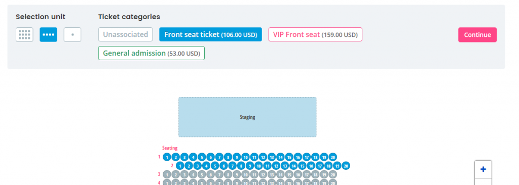 front seat tickets